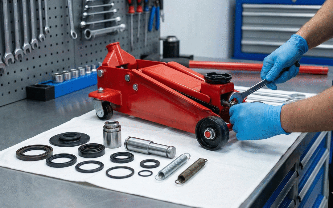 krokodil emelő javítás