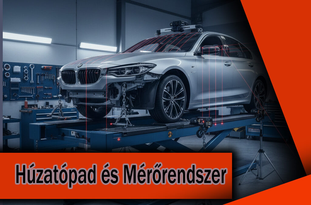 Húzatópad és mérőrendszer