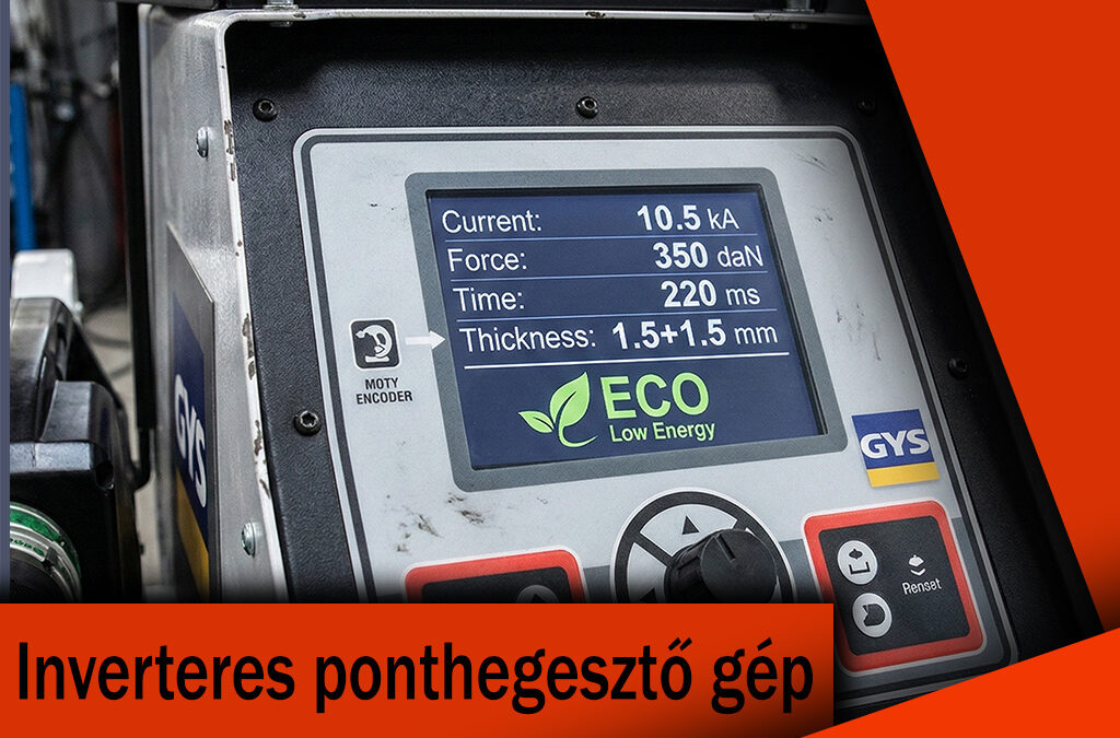 Inverteres ponthegesztő gép