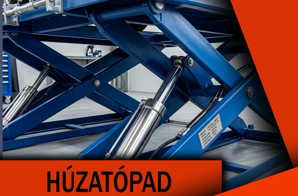 Húzatópad beépített emelővel: Kettő az egyben