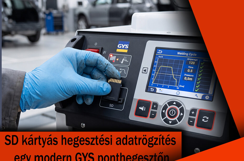 Ponthegesztő adatrögzítés: Biztosítsd be magad a kárszakértők felé!